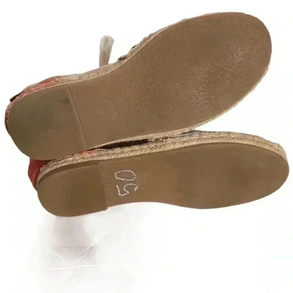 Joie Miramar Striped Espadrilles Size 37 (7) - Picture 6 of 9